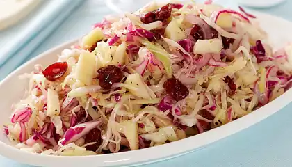 Red and Green Coleslaw