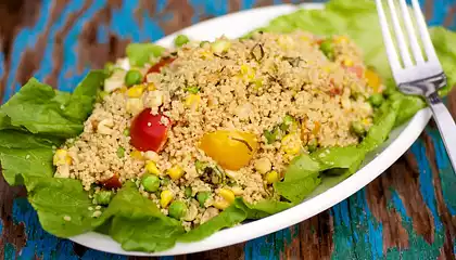 Chilled Couscous Vegetable Salad