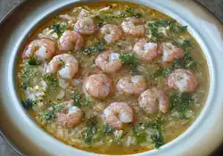 Shrimp and Lentil Soup