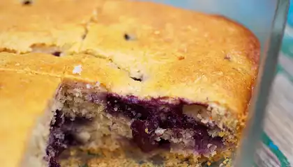 Blueberry-Cheese Coffee Cake