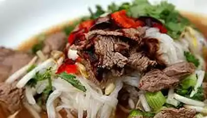 Hanoi Beef and Rice-Noodle Soup (Pho Bac)