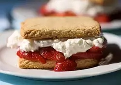 Whole Wheat Strawberry Shortcake