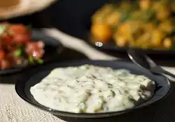 Mint and Cucumber Raita