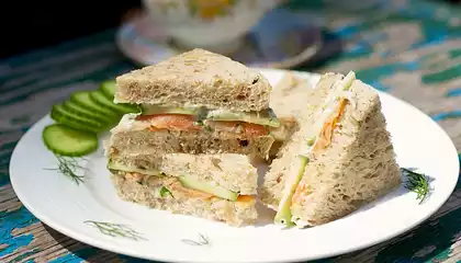 Aussie: Roseville Tea Sandwiches