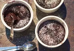Cherry Chocolate Self-Saucing Pudding