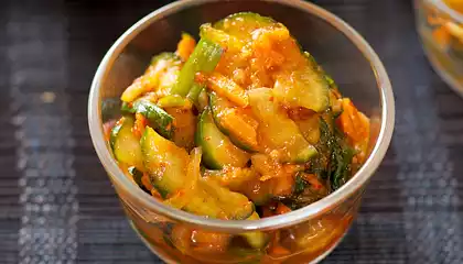 Easy Korean Cucumber Kimchi