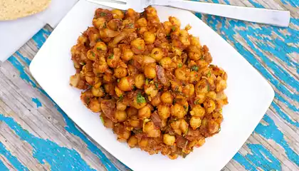 Star Anise and Date Masala Spiced Chickpeas