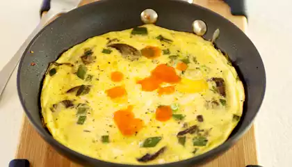 Double Cheddar Frittata