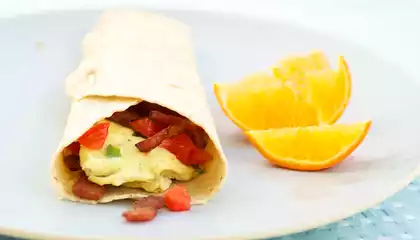 Breakfast Tortilla Wrap