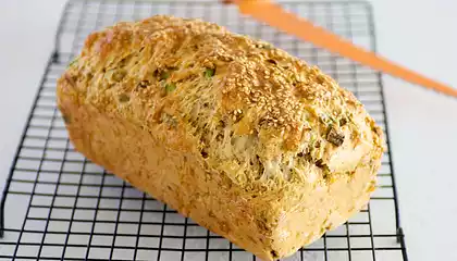 Quick Onion Cheese Bread