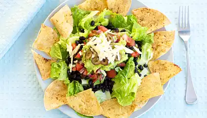 Easy Layered Taco Salad