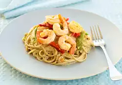 Angel Hair Pasta With Shrimp