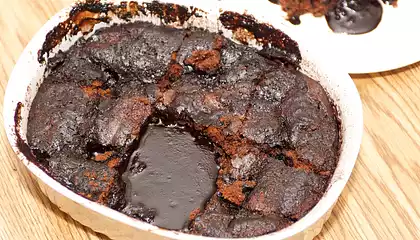 Denver Chocolate Pudding Cake (Healthier Version)
