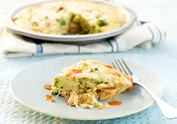 Impossible Chicken 'N Broccoli Pie