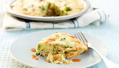 Impossible Chicken 'N Broccoli Pie