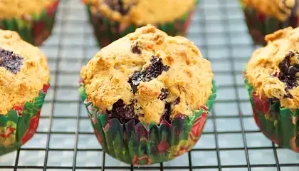 Blueberry Banana Muffins	