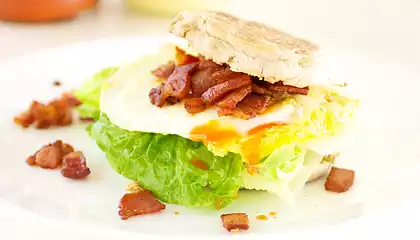 Bacon, Egg and Lettuce Sandwich
