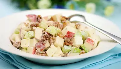 Apple  Celery and Walnut Salad