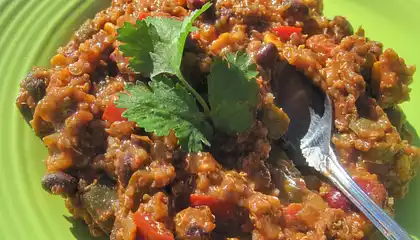 Black Bean and Quinoa Chili