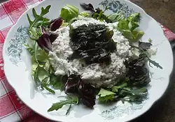 Cottage Cheese with Seaweed