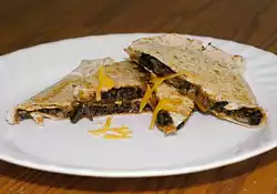 Barbecue Portobello Quesadillas