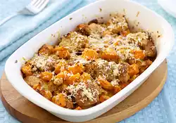 Butternut Squash and Parmesan Custard Bread Pudding