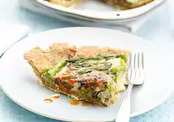 Asparagus and Gruyere Pie