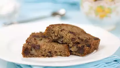 Chocolate Chip and Walnut Banana Bread