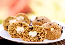Baby Routh's Rosemary Muffins with Goat Cheese (Healthier Version)