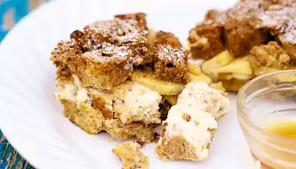 Apple French Toast Strata