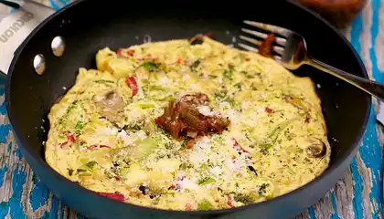 Potato and Leek Frittata