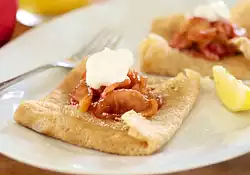 Caramelized Apple Crepes