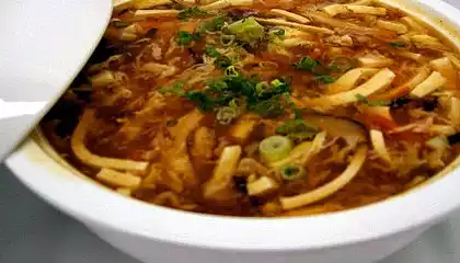 Chinese Hot and Sour Pork Soup