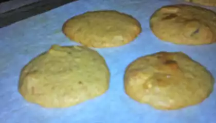 Persimmon Muffintop Cookies