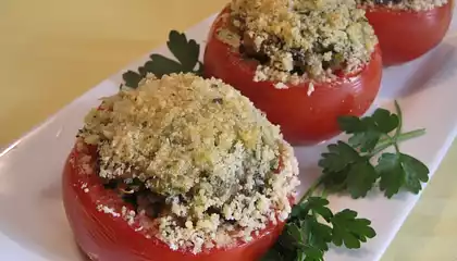 Savory Stuffed Tomatoes