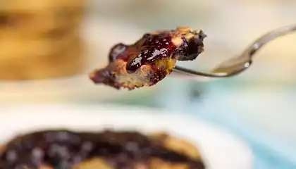 Breakfast Blueberry Ricotta Pancakes