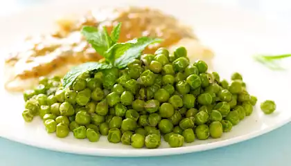 Easy Mint Peas