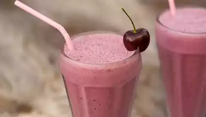 Cherry Vanilla Bean Milkshake