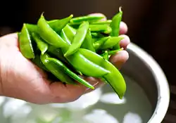 Blanched Sugar Snap Peas