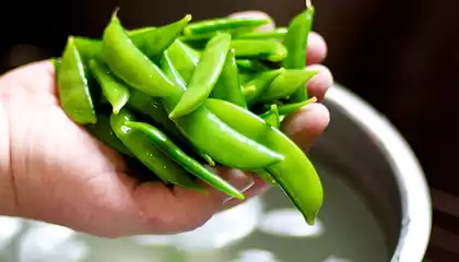 Blanched Sugar Snap Peas