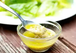 Sauteed Garlic Salad Dressing