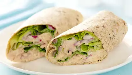 Chunky Tuna Salad Roll-Ups