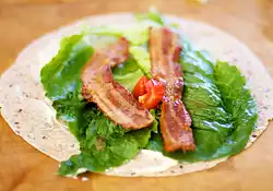 BLT Egg Wrap