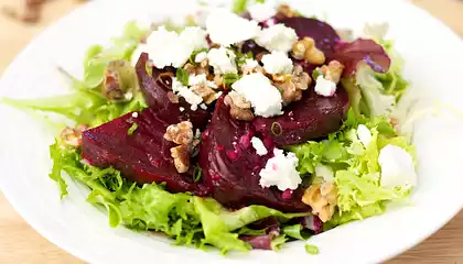 Beet and Walnut Salad