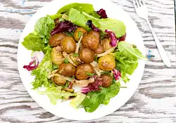 Charred New Potato and Fennel Salad