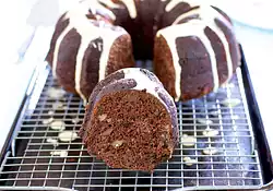 Chocolate Zucchini Rum Cake