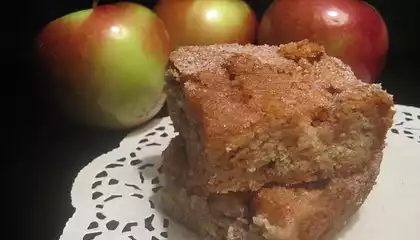 Second Day Apple Squares