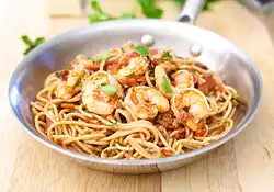 Saucy Shrimp and Pasta