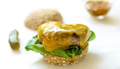 Turkey-Cheddar Burgers