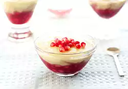 Vanilla Bean and Pomegranate Parfaits